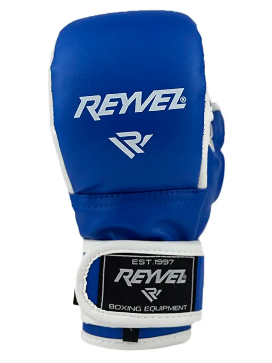 Перчатки Reyvel ММА pro training, синий фото 12