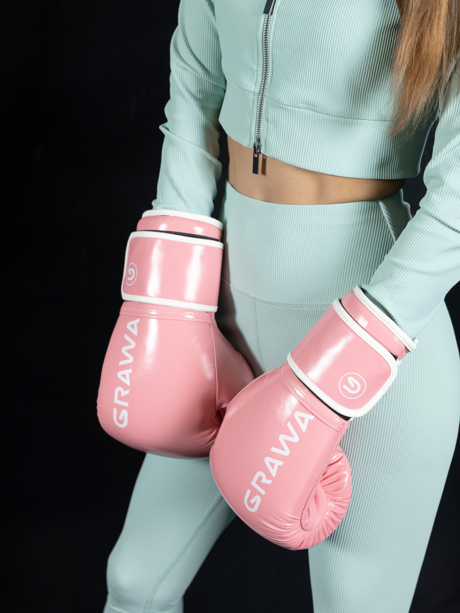 Перчатки боксерские GRAWA FNX Pink фото 5