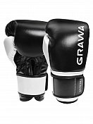 Перчатки для бокса GRAWA TRAINING черный/белый