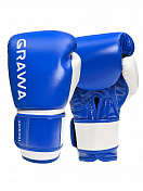 Перчатки для бокса GRAWA TRAINING синий/белый