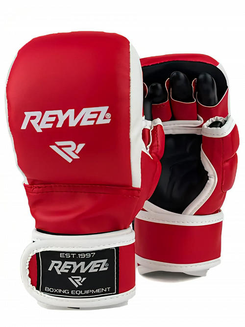 Перчатки Reyvel ММА pro training, красный