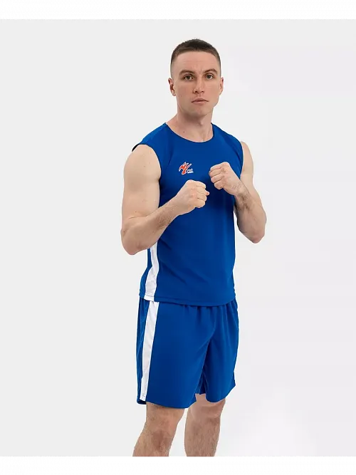 Форма боксерская РЭЙ-СПОРТ Ф52, синий