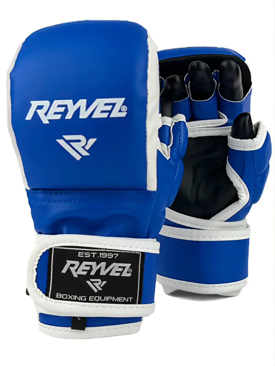 Перчатки Reyvel ММА pro training, синий